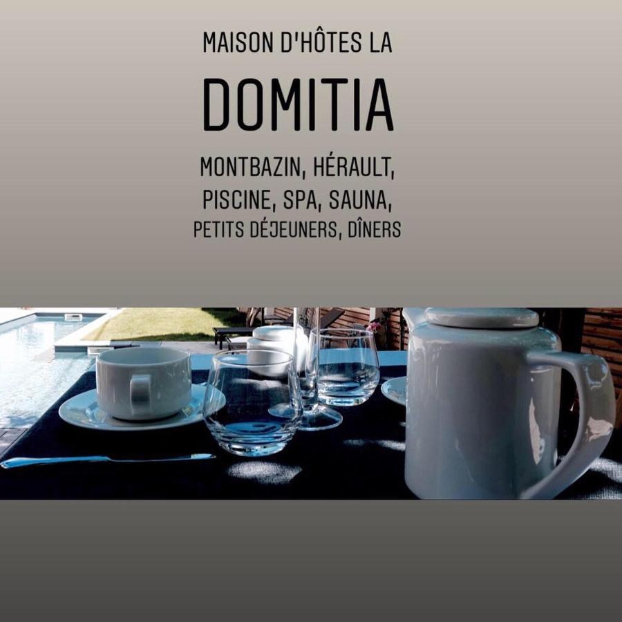 La Domitia - Maison D'Hotes, Massages & Bien-Etre Montbazin ภายนอก รูปภาพ