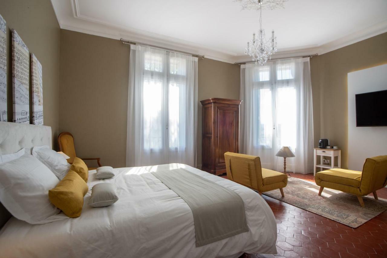 La Domitia - Maison D'Hotes, Massages & Bien-Etre Montbazin ภายนอก รูปภาพ