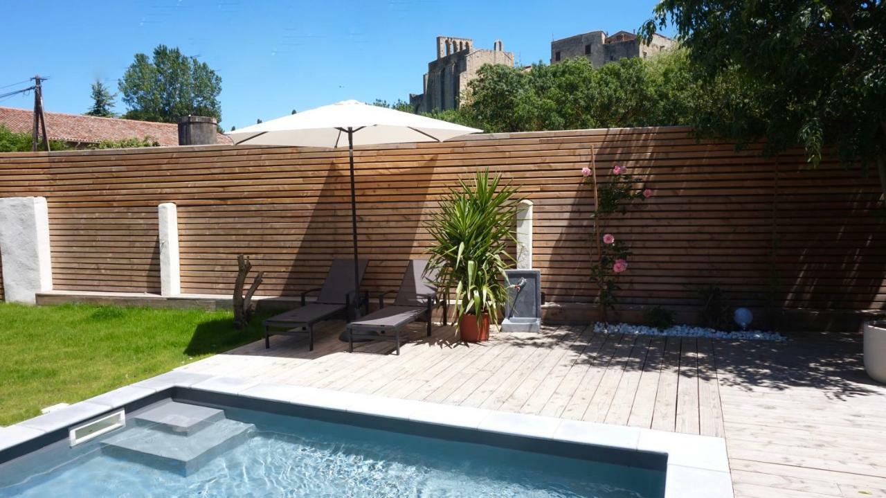 La Domitia - Maison D'Hotes, Massages & Bien-Etre Montbazin ภายนอก รูปภาพ